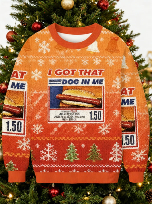 Men's I Got That Dog In Me Christmas Ugly Sweatshirt