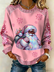 Women's Christmas Printed Casual Top