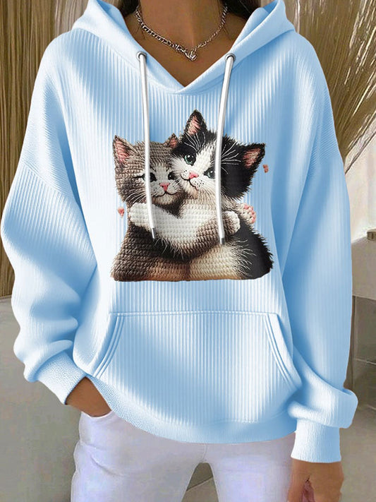 Women’s Cut Cat Hoodie