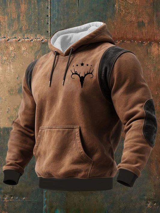 Men's Vintage Western Standard Fit Hoodie