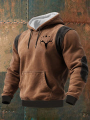 Men's Vintage Western Standard Fit Hoodie