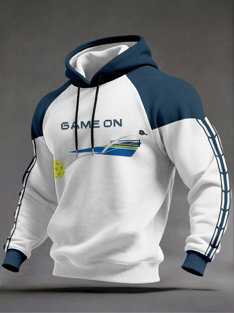 Men's Pickleball Enthusiast Hoodies