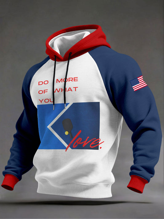Men's Pickleball Enthusiast Hoodies