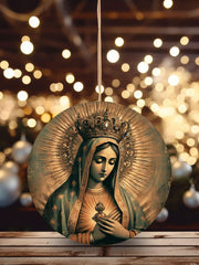 Christian Faith Christmas Bell Ornament