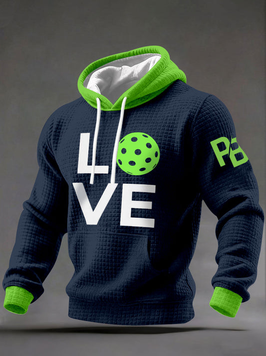 Men's Pickleball Enthusiast Hoodies