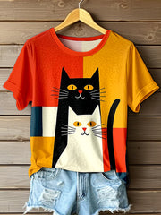 Women's short-sleeved T-shirt